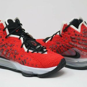 Nike LeBron 17 Air Max Uptempo Boys Size 4.5  New